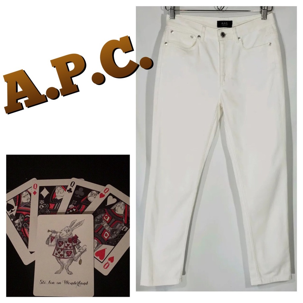 APC Peti Standard Jean Droit Raw Denim 26X26